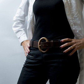 leather belts for women